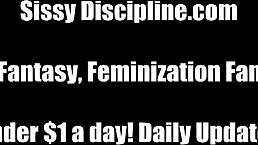 You are going to be my new sissy dress up doll. I dominate you in femdom bdsm humiliation as slave fuck doll.