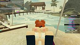 Curious about 97 Roblox porn with big ass bent over in doggystyle? It features wet anal riding and cum on tits.