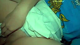 พริตตี้สนามบอลนมใหญ่โดนแตกในท่าขย่มควย... how does this juicy asian ride that cock with her huge tits bouncing wildly