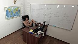 i got caught on hidden camera masturbating by the guard in the garage