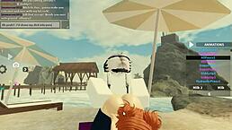 Curious about 97 Roblox porn with big ass bent over in doggystyle? It features wet anal riding and cum on tits.