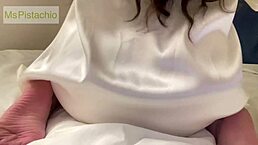 Horny Iranian Bride Masturbates Solo Outdoors