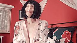 Chantalchannel Contrasts Dirty Talk and Wet Pussy Licking in New Session with Hot Realistic Silicone Doll