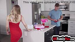 Two Sexy Stepsisters Kyler Quinn and Best Friends Anna Claire Clouds Katie Kush Dive into First Moon Party with Lingerie Group Sex