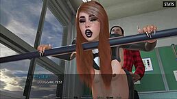 Can this lactating big tits redhead college girl handle massive orgasm from hard fuck and creampie?