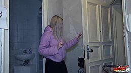 German Scout - Big Natural Saggy Tits Nurse Naomi Love Talk to Pickup Casting Fuck with Intense Emotions