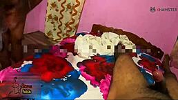 Sri Lankan Masseuse with Big Boobs Sucks Fucks Hard Dick