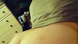 Amateur Latina bends over in doggystyle for chubby bbw pov action