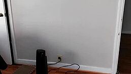 Sexy bbw stretches in morning naked yoga routine 😍