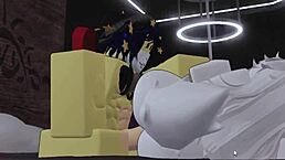 i'm fucking this big ass furry with my monster cock in roblox condo encounter