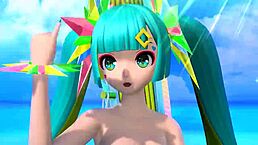 Hatsune Miku & Rin promise a full nude mod in Project Diva