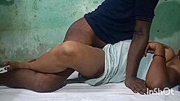 tamil couple hardcore fuck with big cock in bedroom 😈