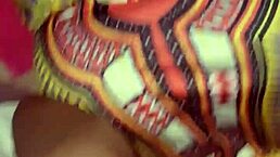 Play with that pussy using toys for black milf from caribbean puerto rican in masturbation session