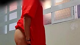 How does real amateur homemade sex go with brunette dancer mommy and big cock daddy?