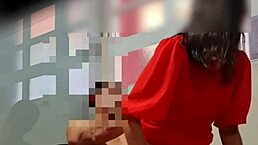 How does real amateur homemade sex go with brunette dancer mommy and big cock daddy?