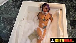 Accidental Gangbang Ravages Petite 18+ Asian Frame with Intense Interracial Cumshot Frenzy and Gangbang Actions