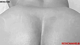 Soldier Catches and Fucks Police Man's Wife with Monster Cock in Missionary