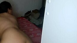 Brunette Latina with big ass and natural tits dances funk stripping sensually showing hot body