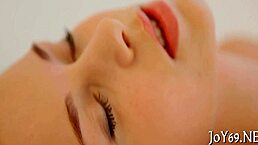 Teen cutie rides dildo in wet solo