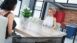 Milfy city part 11 - busty teacher craves my expert pussy licking!