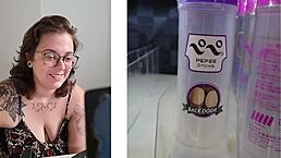 U F Os unidentified fucking objects with hairy girlfriend using dildo and vibrator in cage