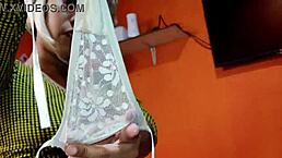 stepmom and stepson end up sharing a bed in hd. they dive into passionate sex with shaved latina pussy.