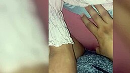 i'm an 18-year-old girl with perfect tits sucking my fingers in real amateur homemade video