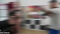 behind the scenes footage of tabitha and natasha in high heels