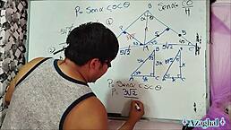 hey, like, trigonometry class turns into this wild sexual calculation with my asian teacher and student in the bedroom