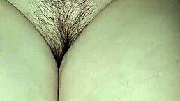 What happens when a handcuffed amateur wife rides a mechanical dildo until she creams with wet pussy orgasm?