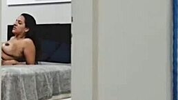 we got caught in the act by my husband's friend while swinging as exhibitionists