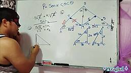 hey, like, trigonometry class turns into this wild sexual calculation with my asian teacher and student in the bedroom