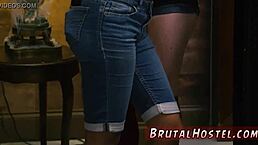 hey, this teen gets bound hard in extreme bdsm domination session