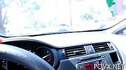 I crave that hot babe sucking my hard cock in pov sex