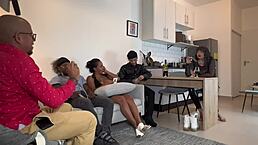 Coworkers Dive Into Intense Doggystyle Orgy At Wild Sex Party