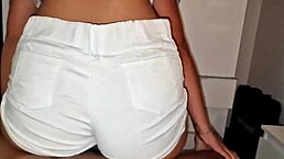 Sharing bed with my mom's boyfriend leads to hard homemade sex right