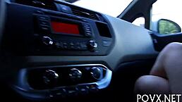 I crave that hot babe sucking my hard cock in pov sex