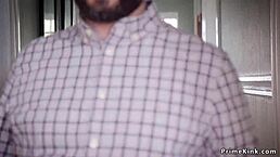 step mom subtly dominates bound blonde teen 18+ with whipping and choking