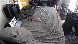 married cheating milf returns for deepthroat blowjob and interracial creampie with big black cock