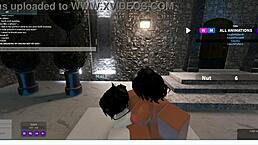 Letting Her Get Fucked Long Time In Roblox Game