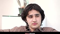 Danny trades his hot wife for petite Liz Jordan in wild swinger licking and blowjob fun.