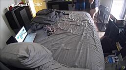 married cheating milf returns for deepthroat blowjob and interracial creampie with big black cock