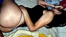 Destrozando Co�o Estrecho Virgen De Mi Hijastra De 18 A�os!