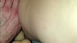 What happens when a handcuffed amateur wife rides a mechanical dildo until she creams with wet pussy orgasm?