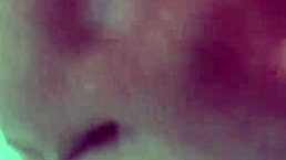 teen blonde shoves dildo underwater for creampie close-up