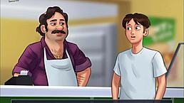 summertime saga episode 217 with amateur gameplay action