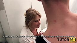 Guy set cameras and was right because they helped him fuck Russian teacher.