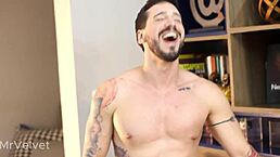 I get a surprise from what she did to me with anal fisting creampie squirting and orgasm in see through brazilian femdom