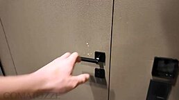 Step sister caught me spying on her huge tits and big ass in the shower