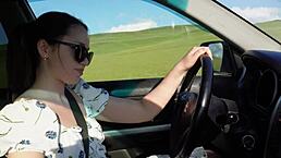 Did this driving instructor really fuck his petite blue-eyed student babysitter in the car for credit?